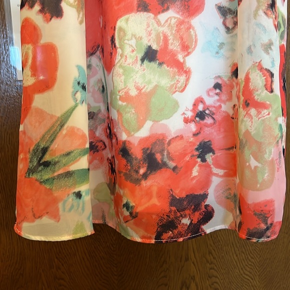 BCX summer floral dress with attachable necklace - Picture 6 of 12